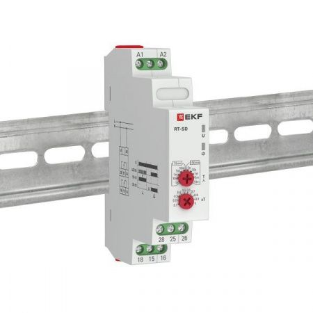 Реле времени (для двигателей "звезда-треугольник") RT-SD EKF PROxima