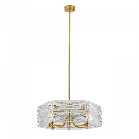 Подвесная люстра Indigo Zaffiro V12046/6P Brass V000500