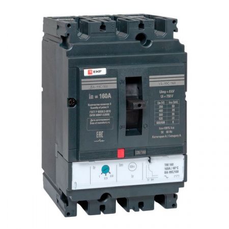 Выключатель автоматический ВА-99C 160/160А 3P 35кА EKF