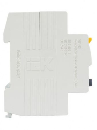 Выключатель дифференциальный (УЗО) ВД1-63 2Р 25А 100мА IEK