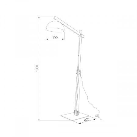 Торшер TK Lighting 5592 Oslo