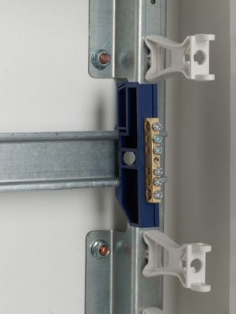 Шина N "ноль" на DIN-изол ШНИ-6х9-6-Д-С IEK