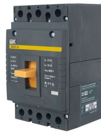 Выключатель автоматический ВА88-35 3Р 200А 35кА IEK