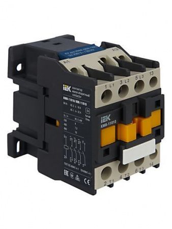 Контактор КМИ-11810 18А 230В/АС3 1NO IEK