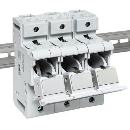 Предохранитель-разъединитель для ПВЦ 22x58 3P (с индикацией) EKF