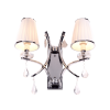 Бра Lumina Deco Glamour LDW 66247-2 WT+CHR