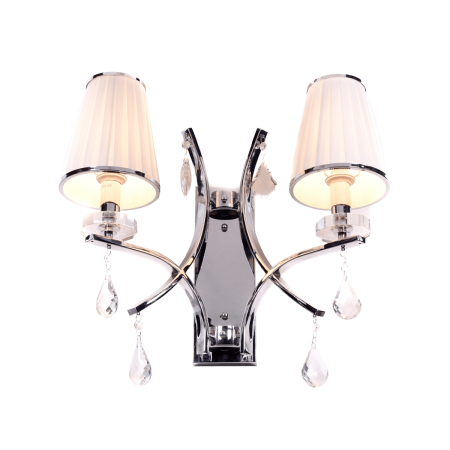 Бра Lumina Deco Glamour LDW 66247-2 WT+CHR