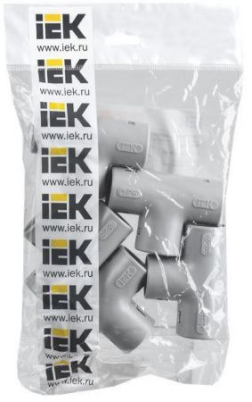 ELASTA Тройник открывающийся TI25G (5шт/упак) IEK