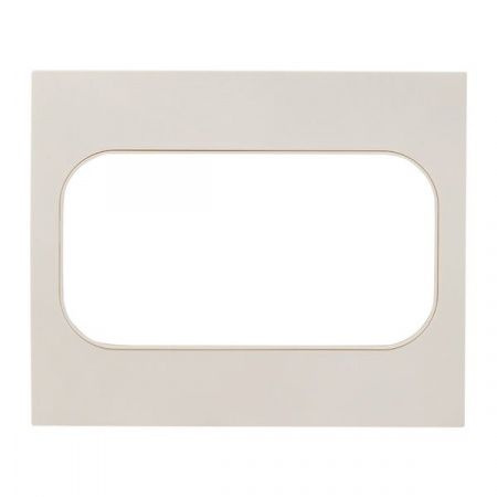 Стокгольм Рамка для розетки 2-местная белая EKF PROxima