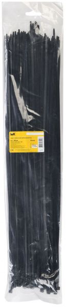 Хомут (стяжка)  нейлон   4.8 х 500  черн.  (100шт)  IEK UHH32-D048-500-100