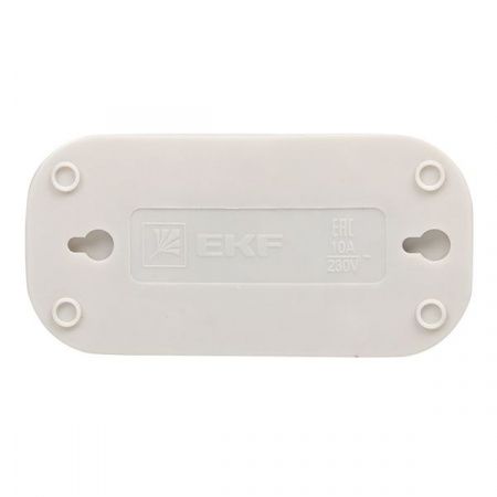 Колодка 2 гн. 10А 2,2кВт б/з Эксперт EKF PROxima