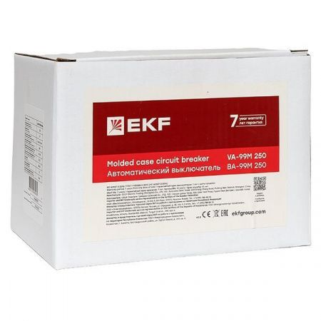 Выключатель автоматический ВА-99М 250/250А 3P 35кА EKF