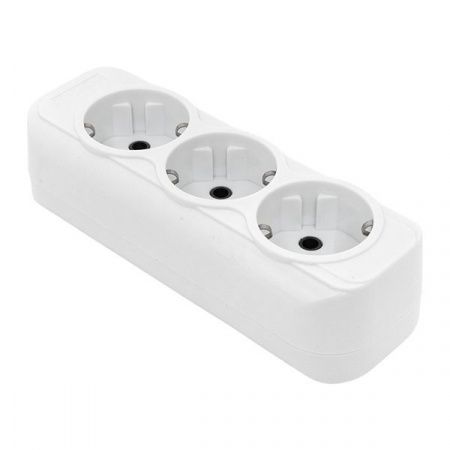 Колодка 3 гн. 16А 3,5кВт с/з Эксперт EKF PROxima