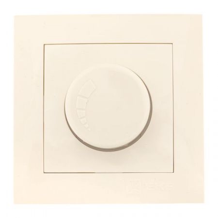 Валенсия светорегулятор 600W 220В кремовый EKF PROxima