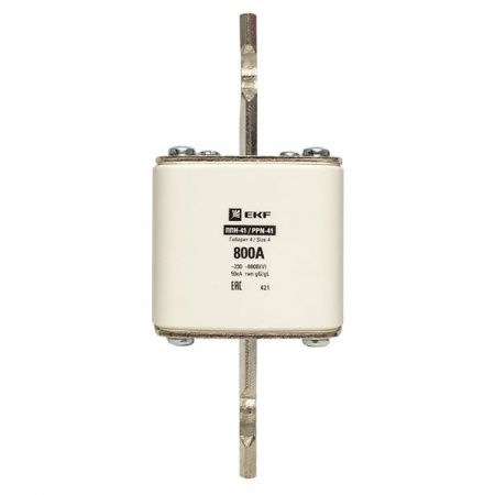 Плавкая вставка ППН-41 1250/ 800А габарит 4 EKF