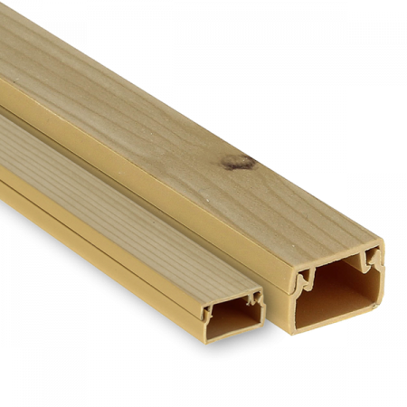 Канал кабельный (40x16) (30 м) светлое дерево EKF-Plast