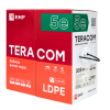 Кабель витая пара TERACOM Cat.5E U/UTP 4 пары solid внешний оболочка LDPE цвет черный (упак. 305м)