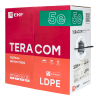Кабель витая пара TERACOM Cat.5E F/UTP 4 пары solid внешний оболочка LDPE цвет черный (упак. 305м)