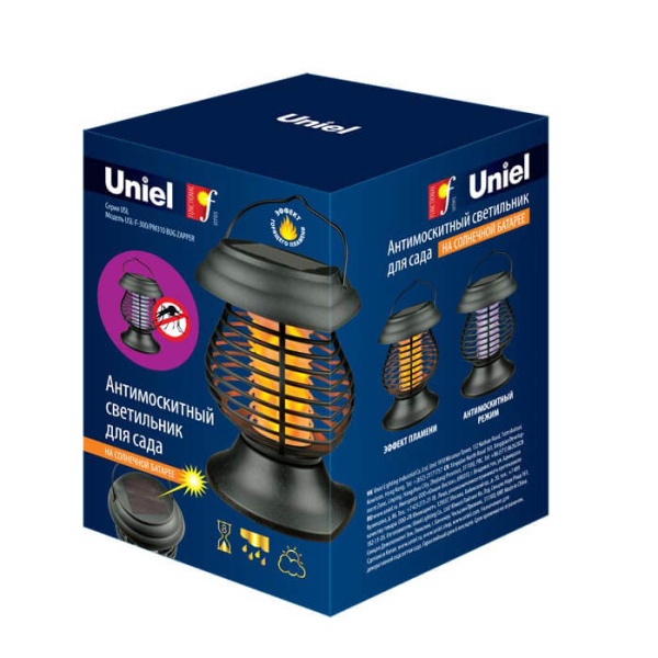 Светильник на солнечных батареях Uniel Functional USL-F-300/PМ310 Bug Zapper UL-00006537