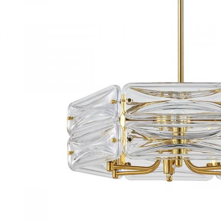 Подвесная люстра Indigo Zaffiro V12046/6P Brass V000500