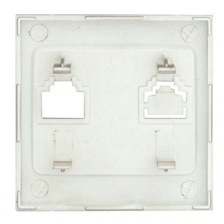 Валенсия лицевая панель розетки Phone 1-местная кашемир EKF PROxima