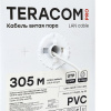 Кабель витая пара U/UTP кат.5E 4 пары 24 AWG solid PVC сер. TERACOM PRO PRO EKF TRP-5EUTP-04PVC-GY-I