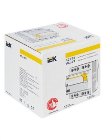 УЗО  4П  25А 300мА  IEK  ВД1-63  тип АС