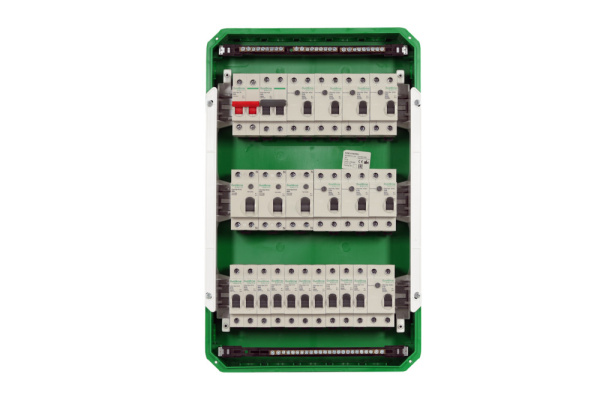 Бокс ЩРВ-П-36 IP40 дымч. дверка RESI9 MP(MINI PRAGMA) 2 клеммы MIP22312T