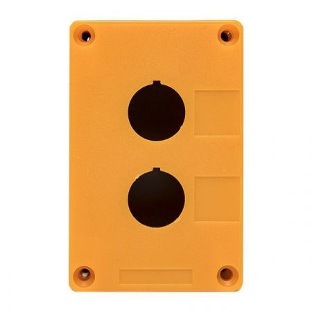Корпус КП102 пластиковый 2 кнопки желтый EKF PROxima