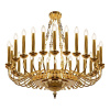 Подвесная люстра iLamp Louvre MD8551-30 GD