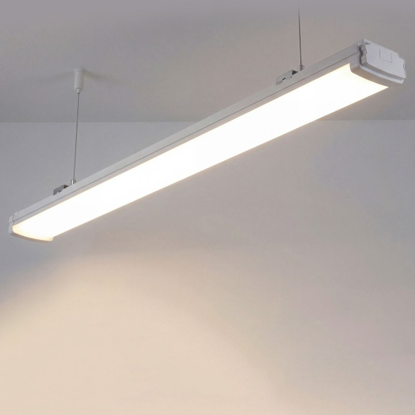Подвесной линейный светодиодный светильник Uniel ULO-K21A 20W/4000K/L62/K IP65 WHITE UL-00013698