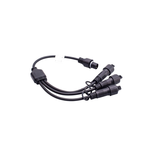 Провод-разветвитель для гирлянд Uniel UCX-F90 S3/0.4M/BK UL-00013235