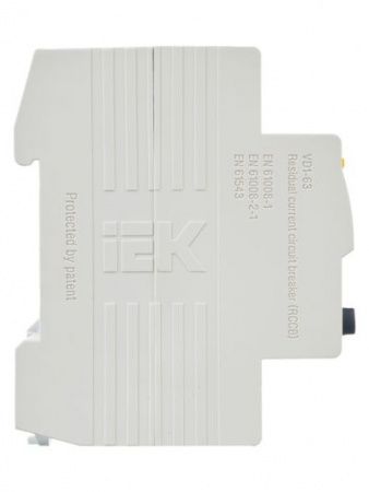 Выключатель дифференциальный (УЗО) ВД1-63 4Р 80А 300мА IEK