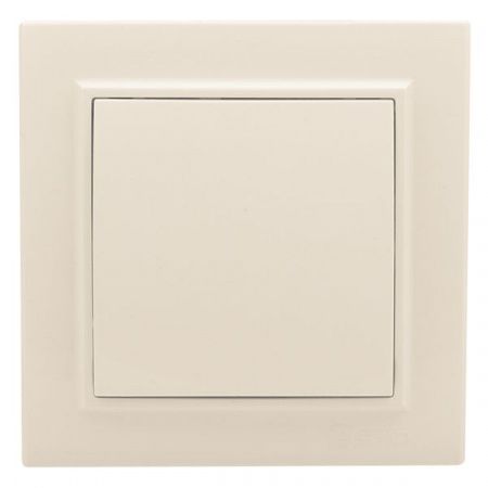 Выключатель 1-кл. СП 10А бежевый Минск EKF