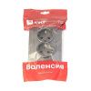 Валенсия лицевая панель розетки 2-местной с/з 16А графит с защ. штор. EKF PROxima