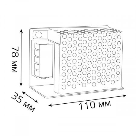 Блок питания Gauss 75W 24V IP20 202002075