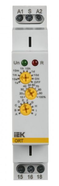 Реле времени ORT многофункциональное 1 контакт 12-240В AC/DC IEK