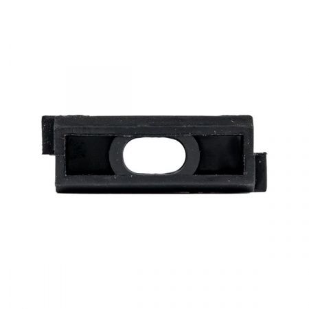 Крепеж-клипса d25 мм (10 шт) черная EKF-Plast