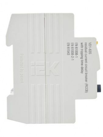 Выключатель дифференциальный (УЗО) ВД1-63S 4Р 25А 300мА IEK