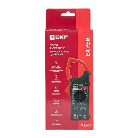 Токовые клещи цифровые M266C EKF Expert