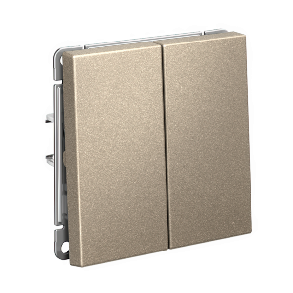 ARTGALLERY Шампань Выкл. 2-кл. с самовозвратом, сх.2, 10АХ, мех-м GAL000517