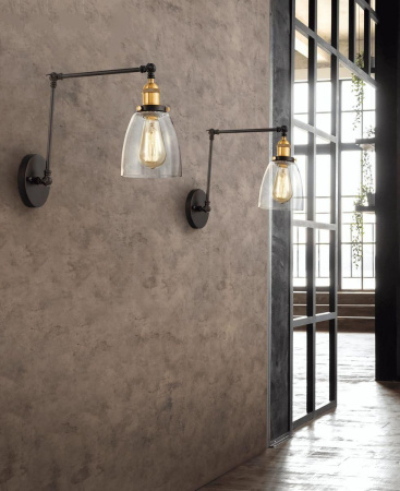 Бра Lumina Deco Gubi LDW B005-2 BK+PR