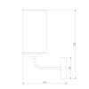 Бра Eurosvet Purezza 60128/1 золото