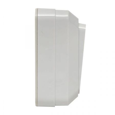 Рим Выключатель проходной 1-клавишный с индикатором 10А белый EKF