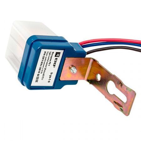 Фотореле PS-1 6А 1200Вт IP44 EKF PROxima