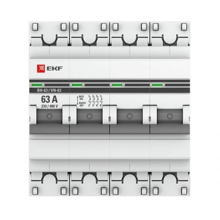 Выключатель нагрузки 4P 63А ВН-63 EKF PROxima