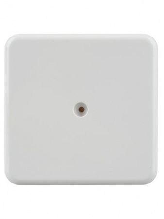 Коробка распаячная КМ41212-01 для открытой проводки безгалогенная (HF) 75х75х20мм белая (6 клемм 6мм2) IEK