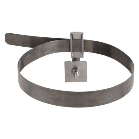 Держатель для труб универсальный D=(0-200) мм CZ полоса нерж. cталь EKF PROxima