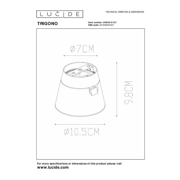 Спот Lucide TRIGONO 09935/01/31
