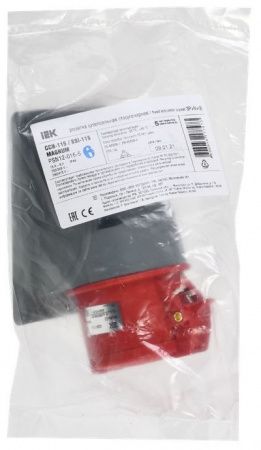 MAGNUM Розетка стационарная ССИ-115 16А-6ч/200/346-240/415В 3P+PE+N IP44 IEK